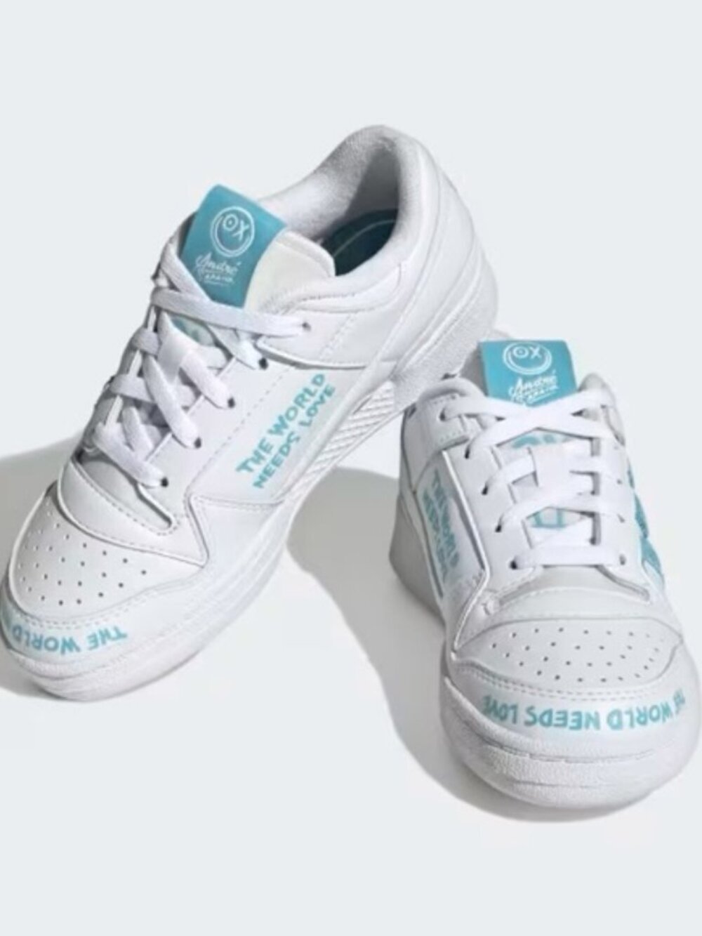 Adidas André Saraiva Limited Addition The World Needs Love Forum Low Classic